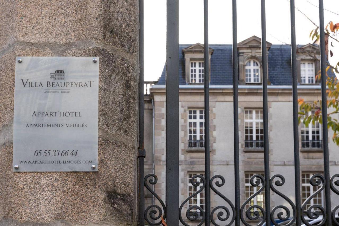La Villa Beaupeyrat - Apparthotels De Charme Dans Batisse De Caractere Limoges Exterior foto